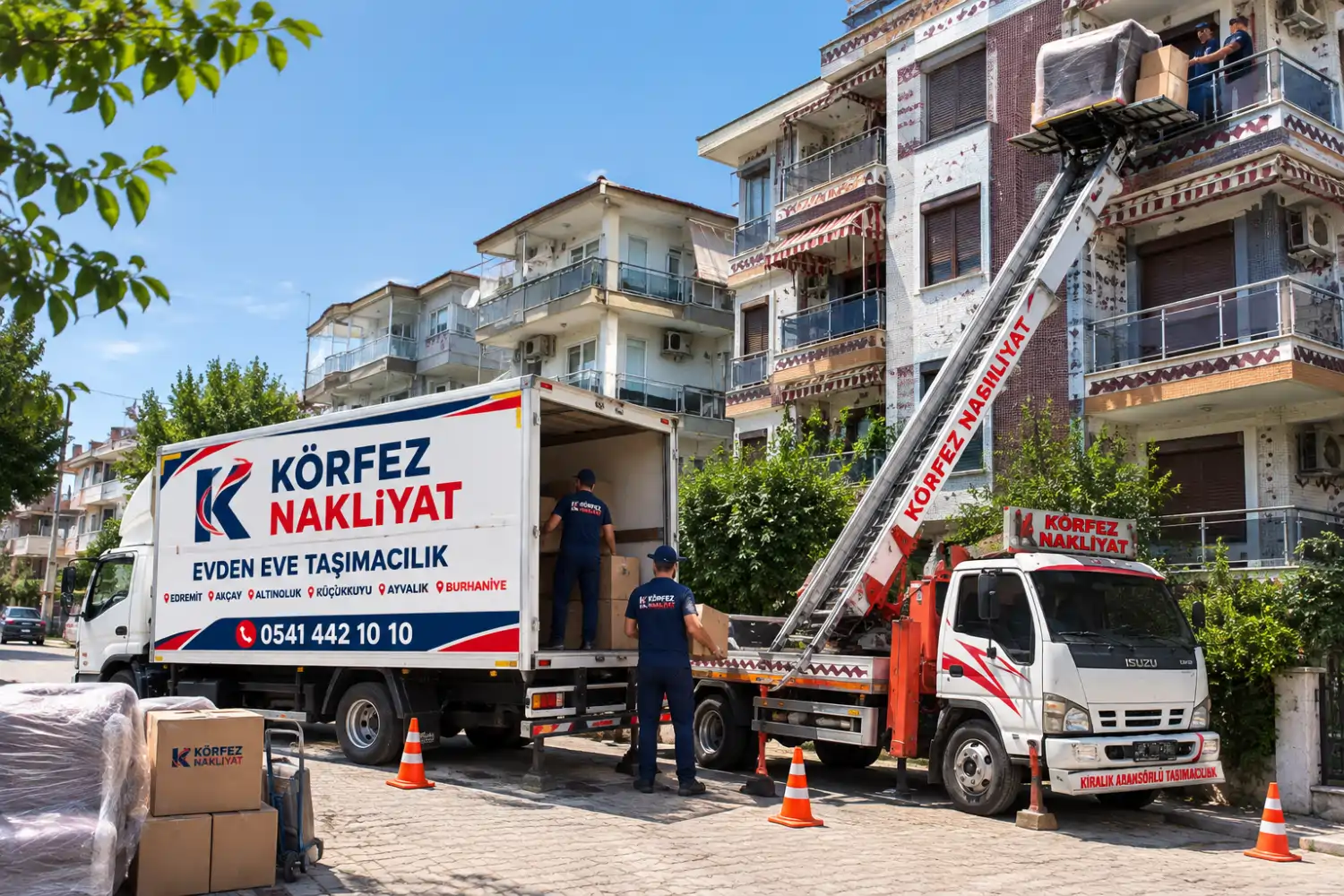 Asansörlü Taşıma — KÖRFEZ NAKLİYAT nakliyat hizmeti